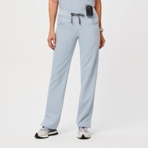 Figs Dusty Blue Kade Cargo Scrub Bottoms